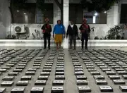 Armada intercepta lancha con 413 kilos de cocaína en el Caribe colombiano