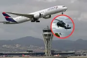 Audio revela tenso momento cuando helicóptero FAC cruzó trayectoria de avión Latam en El Dorado