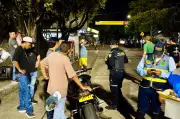 Barrancabermeja inmoviliza seis motos en operativo contra escapes modificados por ruido