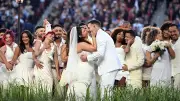 ¿Boda real en el Super Bowl? Bad Bunny sorprende con matrimonio durante su show