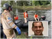 Búsqueda intensiva por veterinario arrastrado por corriente en Córdoba