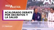 Candidatos al Congreso debaten acaloradamente sobre decreto de emergencia y crisis de salud