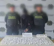 Capturan a alias 'Crispeta' con 235 dosis de bazuco en operativo contra microtráfico en Bolívar