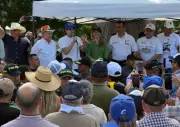 Capturan a funcionaria del INPEC armada en evento político de Álvaro Uribe en Honda, Tolima