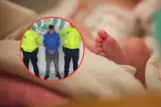 Capturan a padre en cementerio por asesinato de su bebé de 9 meses en Medellín