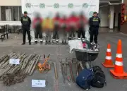 Capturan a seis personas que se hacían pasar por funcionarios del IDU para robar cable de fibra óptica en Bogotá