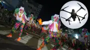 Carnaval de Barranquilla: Autoridades alertan sobre riesgos del uso irresponsable de drones