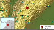 Colombia registra al menos 15 sismos en un solo día, según reporte del Servicio Geológico