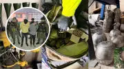 Desmantelan depósito de explosivos en Bogotá y frustran atentado terrorista previo a elecciones
