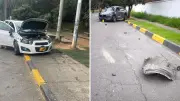 Dos graves accidentes de tránsito en el sur de Cali: conductor dio positivo en alcoholemia