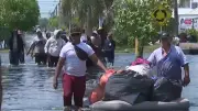 Emergencia en Lorica: 200 familias inundadas en Cotocá Arriba por desbordamiento del río Sinú