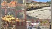 Exclusivo: Imágenes revelan llegada de blindados donados por EE.UU. al Ejército colombiano