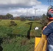Hallan cuerpo sin vida en caño cerca del Portal Tunal en Bogotá