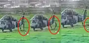 Impactante video capta el instante en que un rayo golpea a soldado junto a helicóptero militar en Popayán