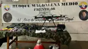 Incautan dron y explosivos improvisados de disidencias en San Andrés de Cuerquía
