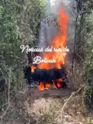 Incendio de retroexcavadora en Simití, Bolívar, genera alarma y temor en comunidad rural