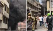 Incendio voraz consume vivienda de cuatro pisos en Kennedy, Bogotá; temen por personas atrapadas