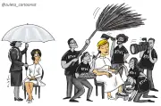 La Primera Dama de Colombia se convierte en blanco de caricaturistas por su estilo y gestión