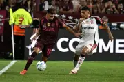 Lanús vence 1-0 a Flamengo en vibrante partido de ida de la Recopa Sudamericana 2026