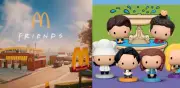 McDonald's lanza colección de 'Friends' en Colombia: figuras y sillón icónico en Bogotá
