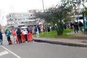 Más de 1.500 funcionarios siguen retenidos en Bogotá por protestas de comunidades étnicas