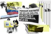 Mujeres en Venezuela sostienen vigilia por la liberación de presos políticos