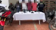 Policía captura a cuatro presuntos delincuentes en Turbaco, Bolívar, tras operativo contra banda de atracos