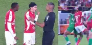 Polémica arbitral desata enfrentamiento verbal entre Haydar y Rodallega tras gol anulado a Santa Fe