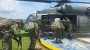 Refuerzo militar de 100 soldados llega a Segovia, Antioquia, tras ataque con dron
