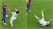 Ronaldinho y Marcelo protagonizan momento viral en Clásico de Leyendas
