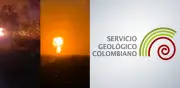 Servicio Geológico Colombiano explica erupción de volcán de lodo en San Juan de Urabá