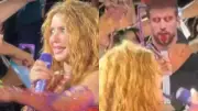 Shakira reacciona al ver fotos de Piqué en concierto de El Salvador