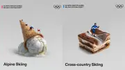Sports alla italiana: Los Juegos Olímpicos de Invierno 2026 se reinterpretan con gastronomía e ilustración