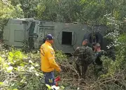 Suboficial del Ejército fallece tras accidente de vehículo blindado en Cauca