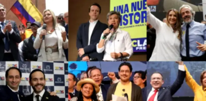 14 candidatos compiten en primera vuelta presidencial, superando los 6 de 2022