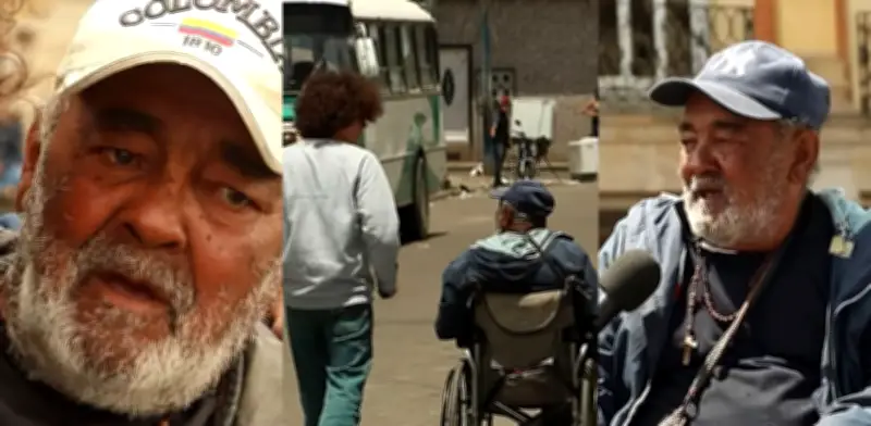 Abuelito vendedor de maíz en Plaza de Bolívar recibe silla eléctrica tras video viral