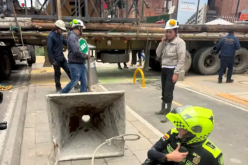 Accidente en obra de apartamentos en Bogotá obliga a sellamiento preventivo de la construcción