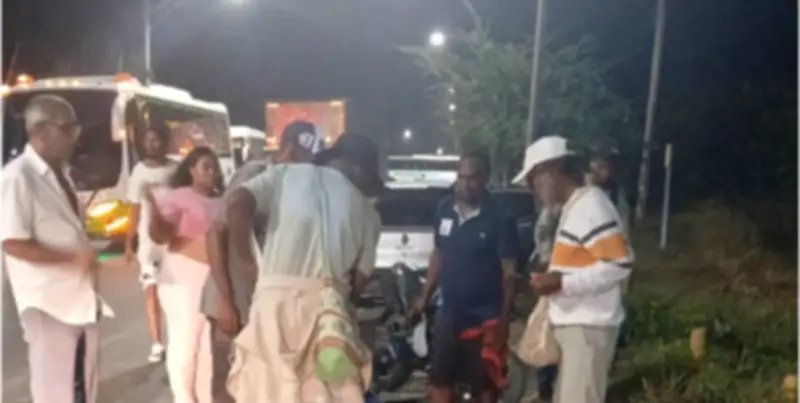 Accidente fatal en vía a Mamonal deja un muerto y un herido tras choque entre moto y tractocamión