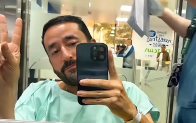 Actor Julián Beltrán enfrenta deuda millonaria tras emergencia médica en Estados Unidos