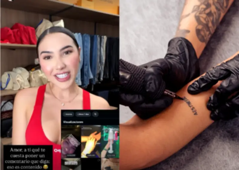 Aída Victoria Merlano desmiente romance con hombre del tatuaje: era broma