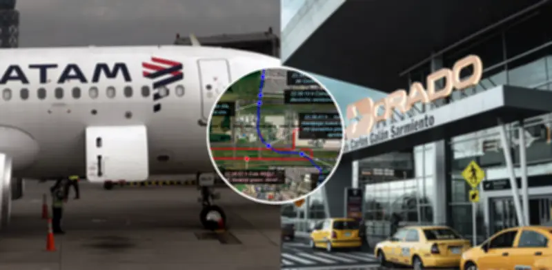 Aerocivil confirma 'riesgo de colisión' entre avión de Latam y helicóptero militar en El Dorado