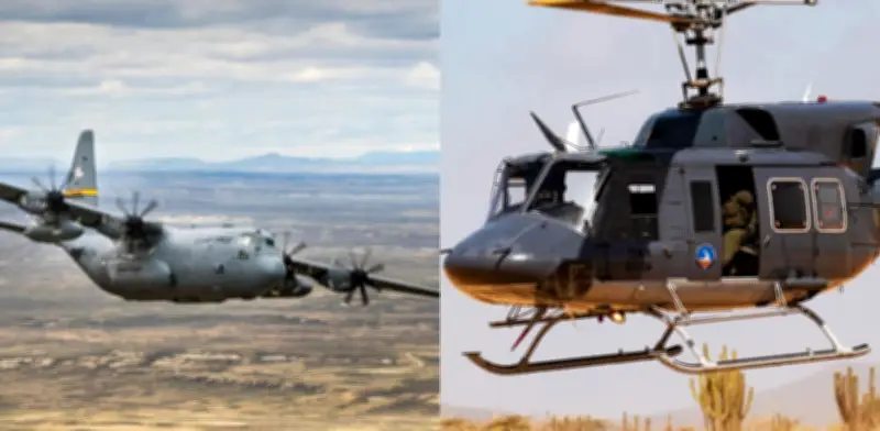 Aeronaves estadounidenses en Colombia: el Hércules C-130 accidentado fue donación