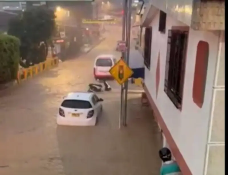 Aguaceros en Santander causan emergencias en más de 10 municipios con inundaciones y cortes de energía