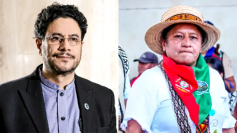 Aida Quilcué, senadora indígena, es la fórmula vicepresidencial de Iván Cepeda