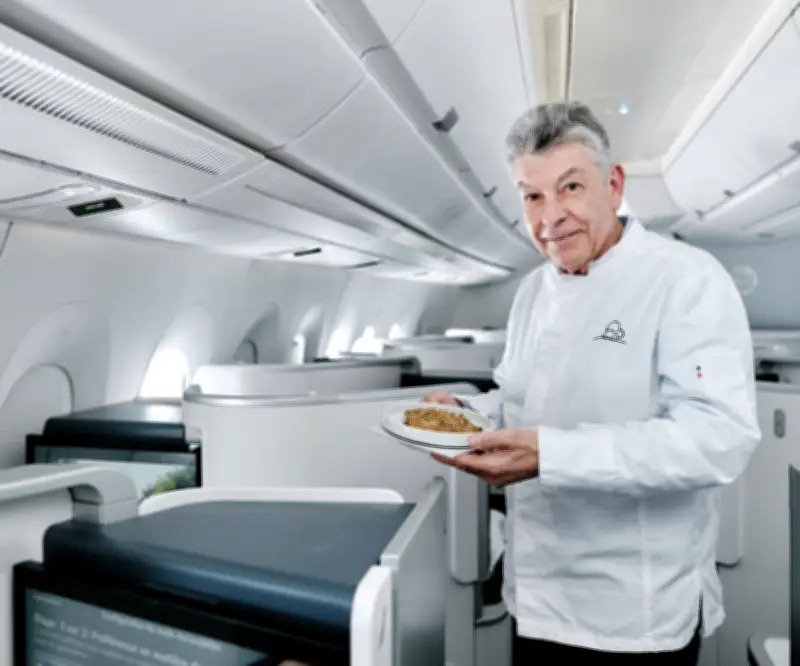 Air France eleva la gastronomía a 30.000 pies con chef estrellado en ruta París-Bogotá