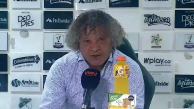 Alberto Gamero renuncia al Deportivo Cali en plena rueda de prensa tras derrota ante Once Caldas