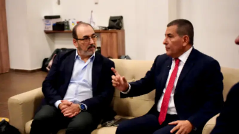 Alcalde Dumek Turbay gestiona cooperación internacional de CAF y UE para proyectos estratégicos en Cartagena