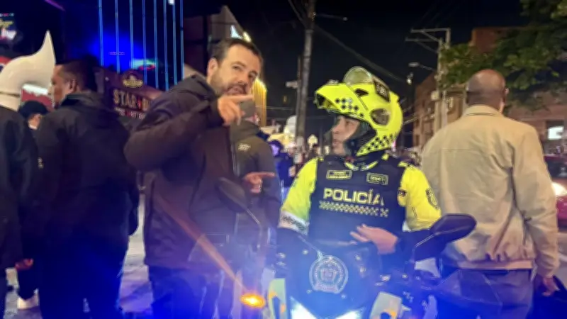 Alcalde Galán implementa zonas seguras de taxi para reforzar seguridad en rumba bogotana