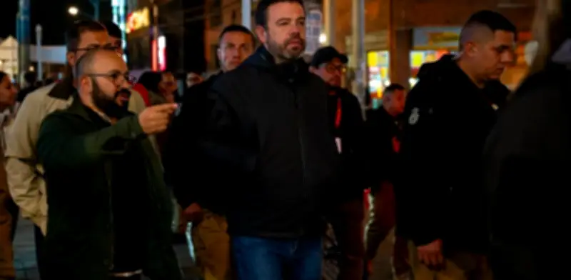 Alcalde Galán verifica Zona Segura de Taxis en Modelia para garantizar viajes nocturnos