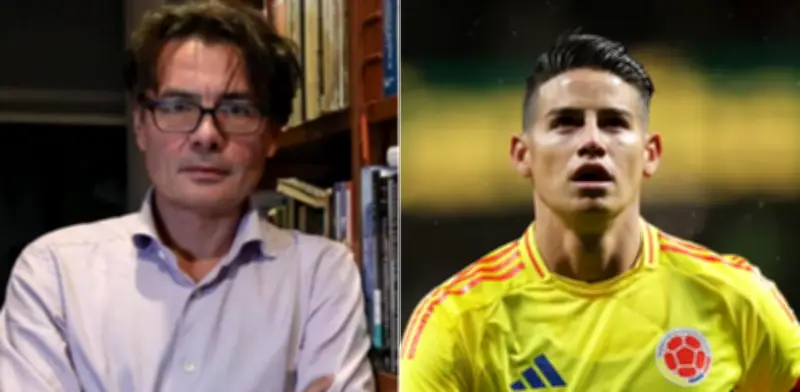 Alejandro Gaviria propone partido de despedida para James Rodríguez tras derrota de Colombia